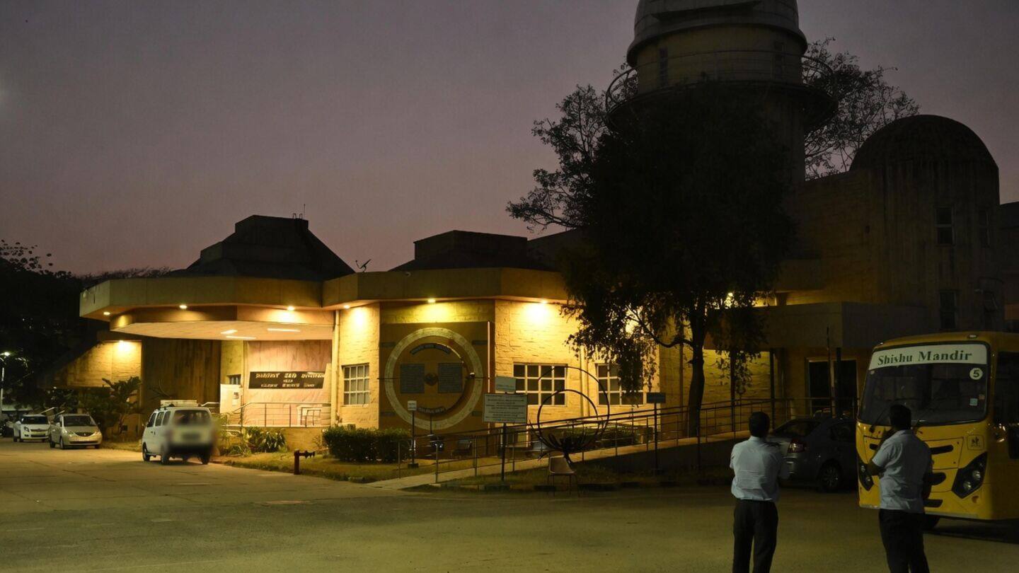 Bengaluru planetarium debuts 4-minute show on India's 1st satellite