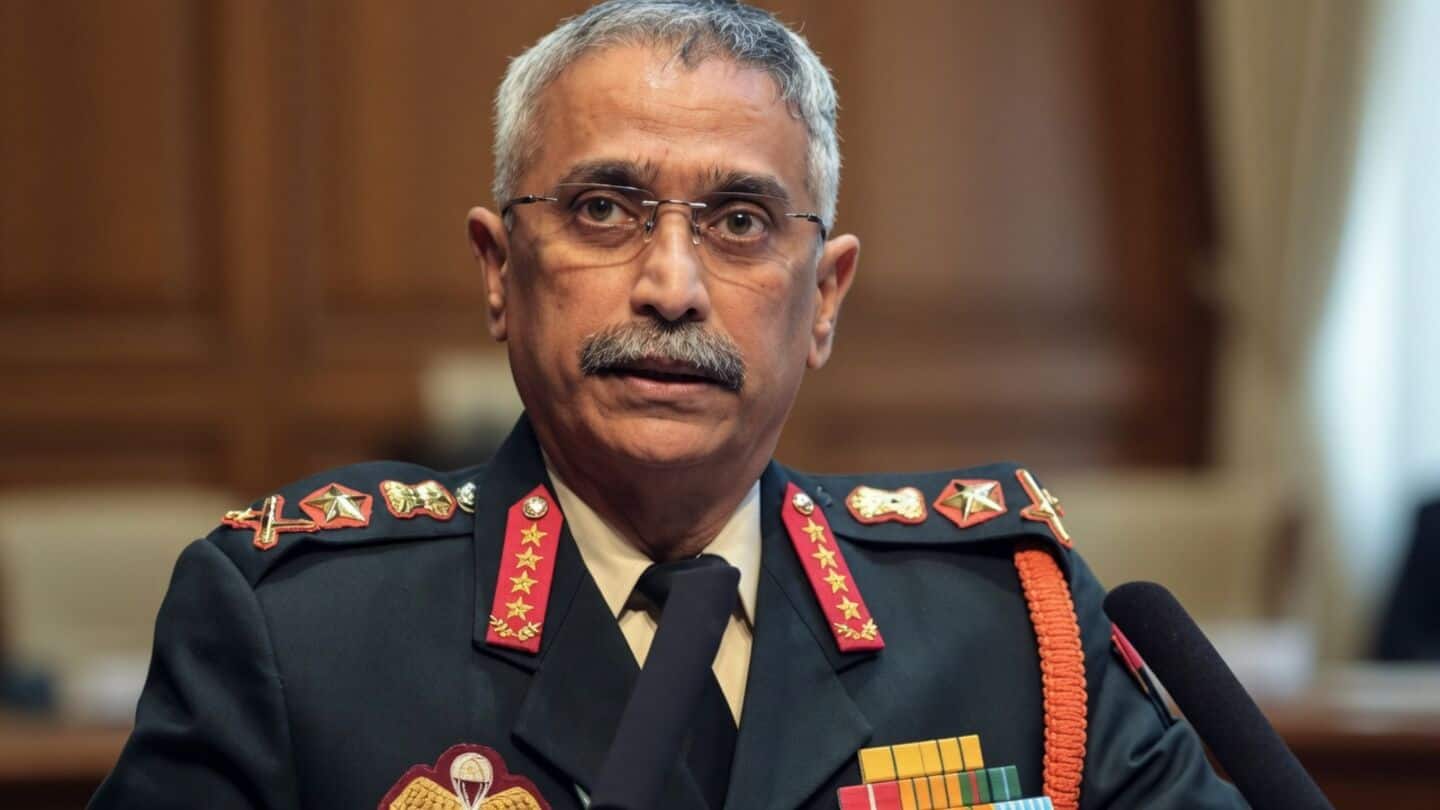 Gen. Manoj Naravane: China, not Pakistan, is India's long-term rival