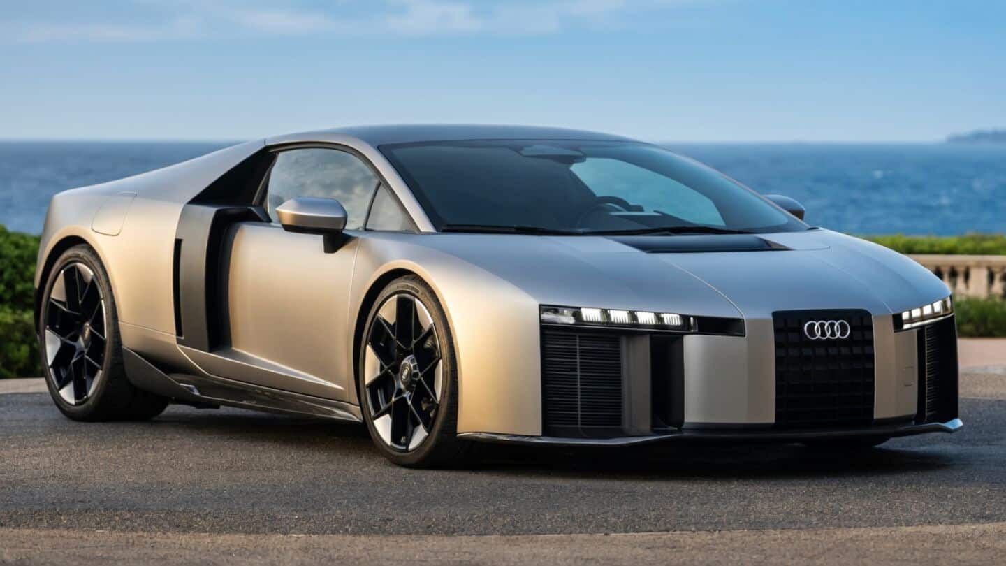 Audi's Nuvolari 499-unit hybrid in Nardo testing before 2027 deliveries