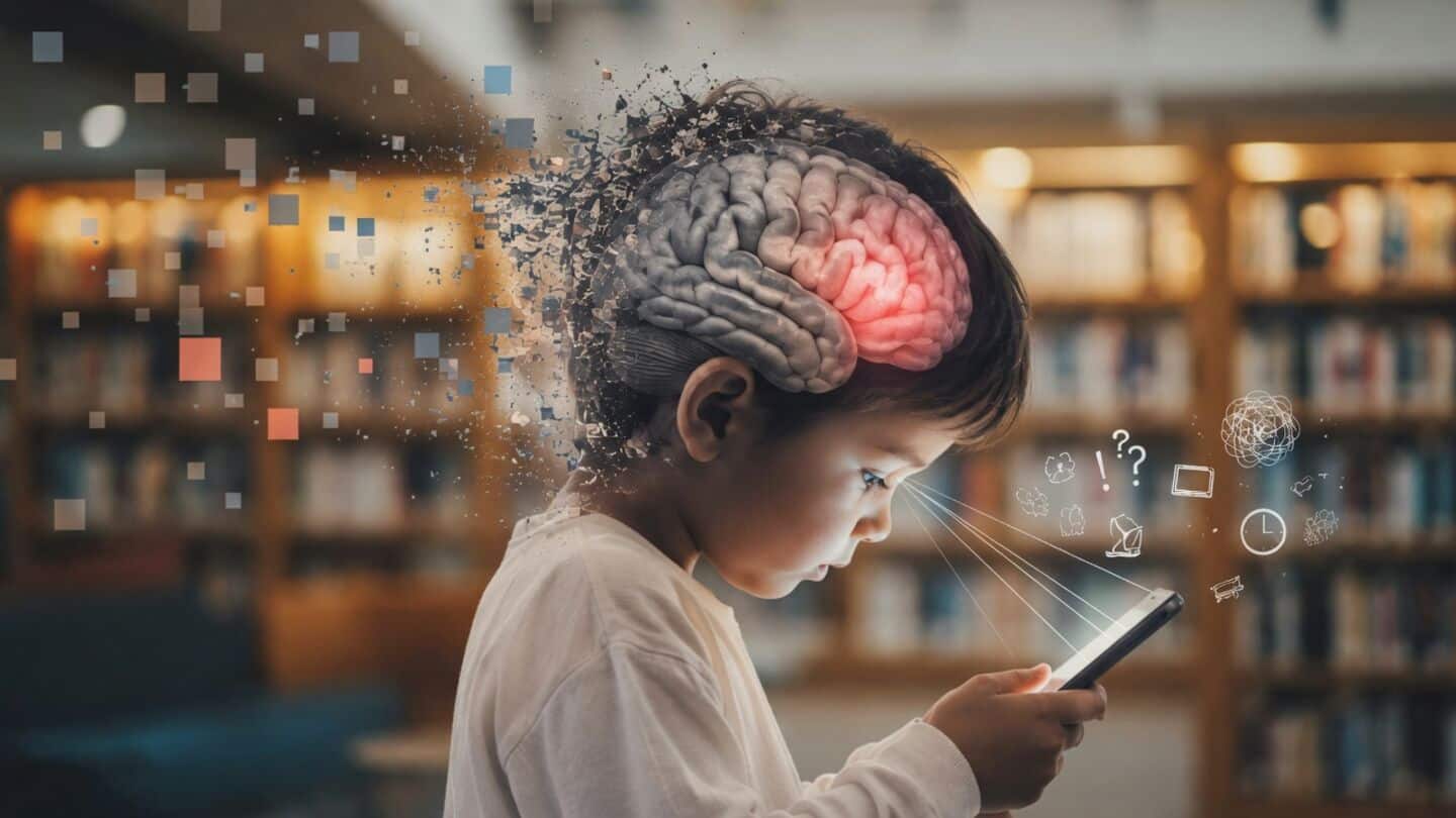 Singapore study links early screens to poorer memory and grades