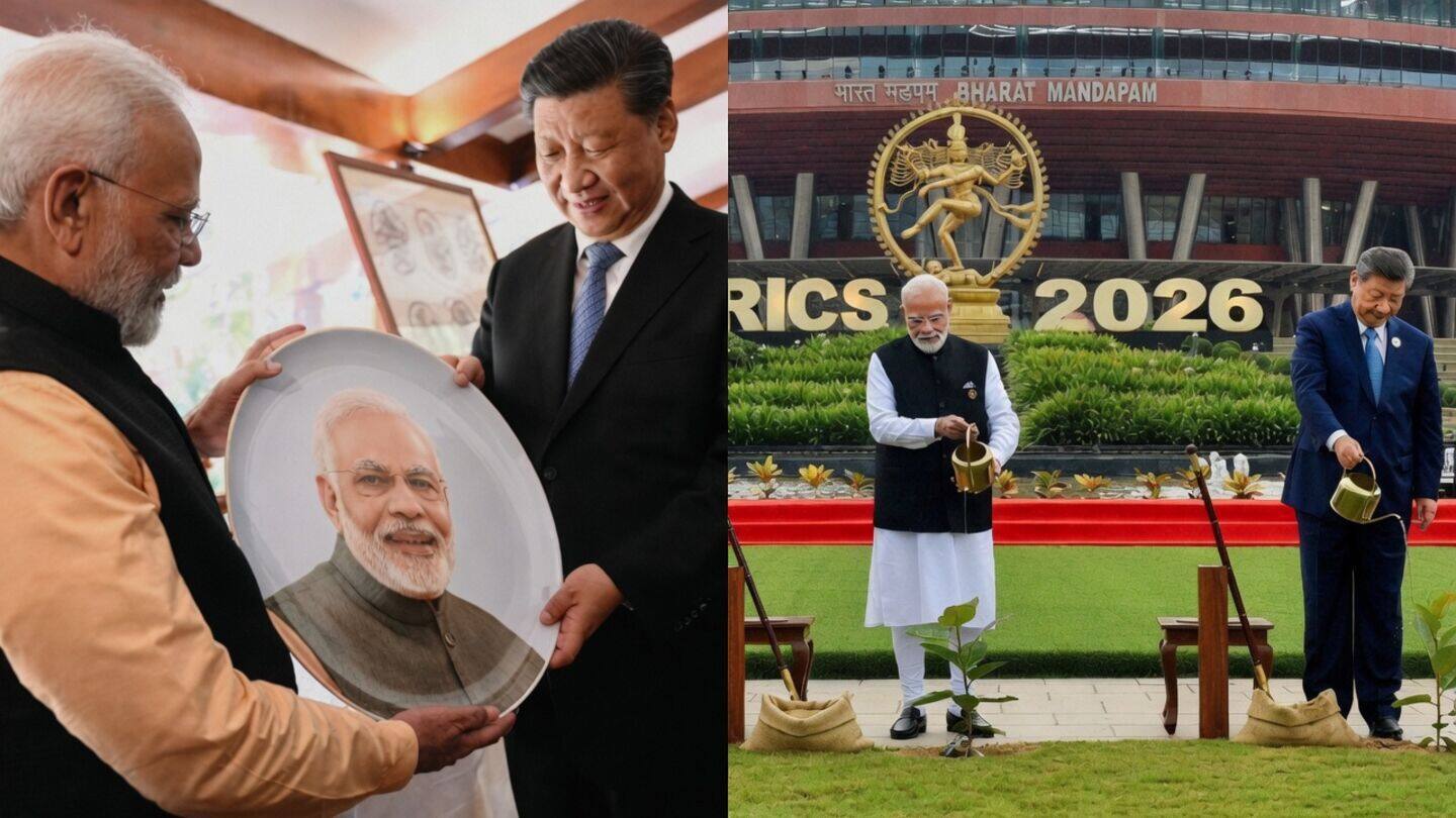 PIB clarifies viral BRICS gift photo is 2019 Mahabalipuram image