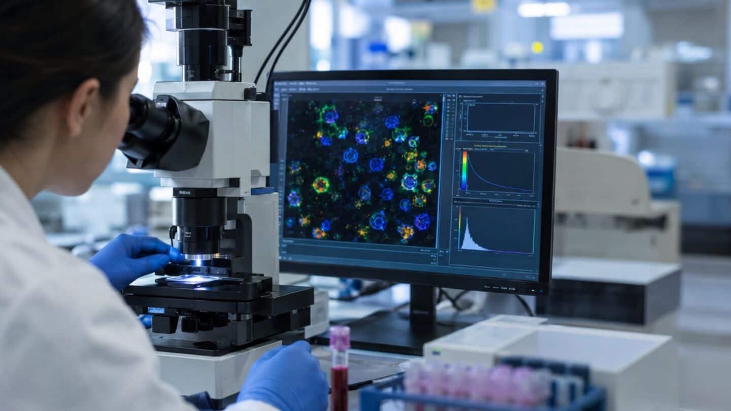 Autofluorescence imaging identifies activated blood immune cells nearly 94% accurately