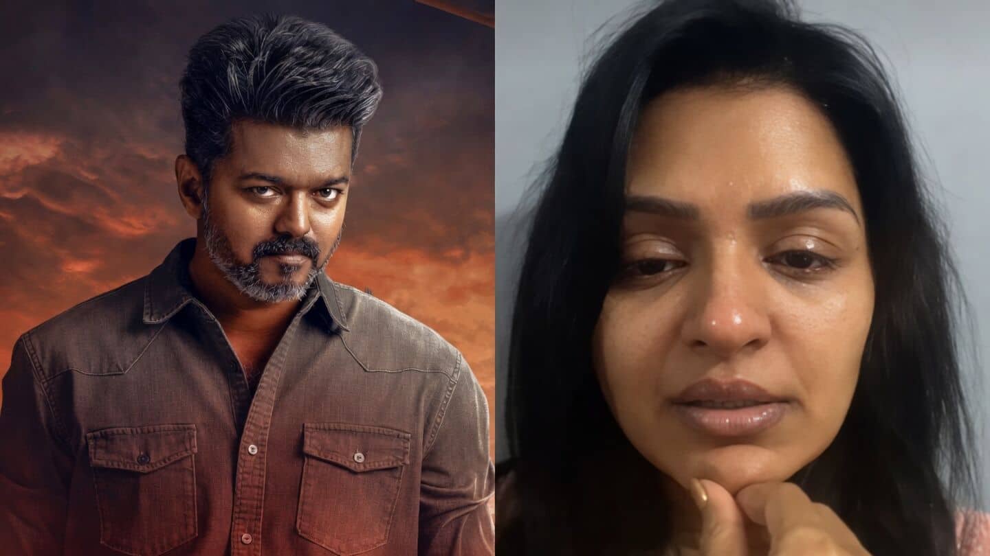 Ajay heartbroken after her scenes cut from Vijay's 'Jana Nayagan'