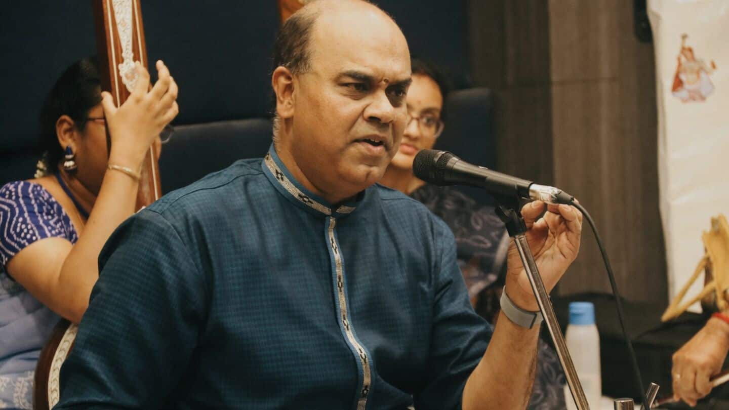 'Ekaika Raga Kritis of Tyagaraja' finale at Arkay features Sunderrajan