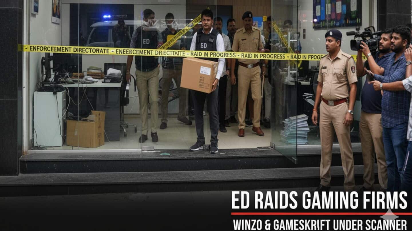 ED raids Dream11 office and co-founder's home in major money laundering probe