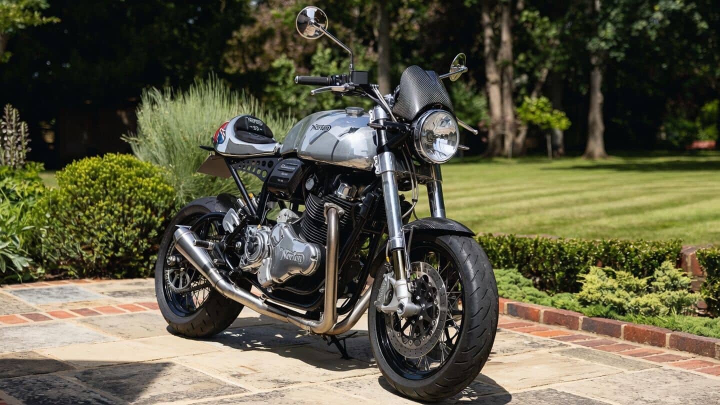 'Top Gear' Hammond's 2019 Norton Dominator Street up for auction