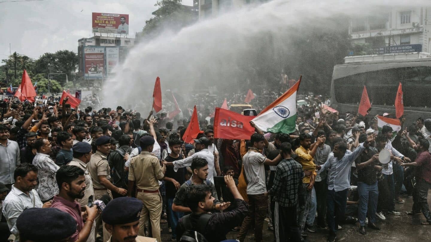 Students nationwide protest NEET-UG 2026 leak, demand Dharmendra Pradhan resign