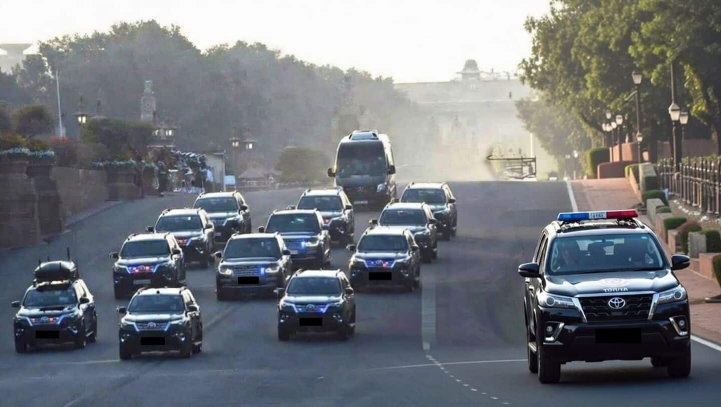 PM Modi trims convoy to save fuel as others follow
