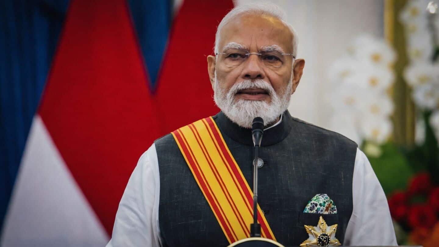 Narendra Modi addresses Indonesian parliament, urges prosperity through maritime ties
