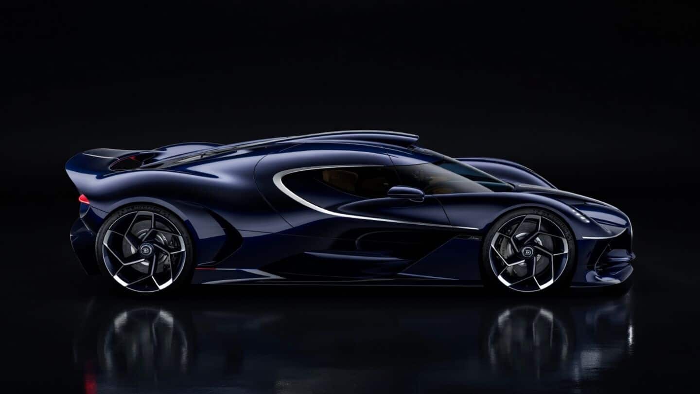 Bugatti unveils 1-off 'Destrier' hypercar for Monterey Car Week debut
