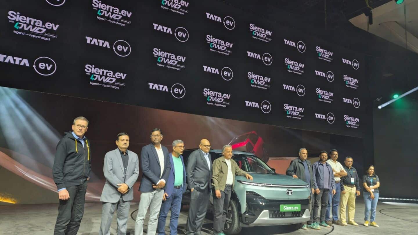 Tata Motors launches Sierra EV ₹18.79L addressing 30% EV gap