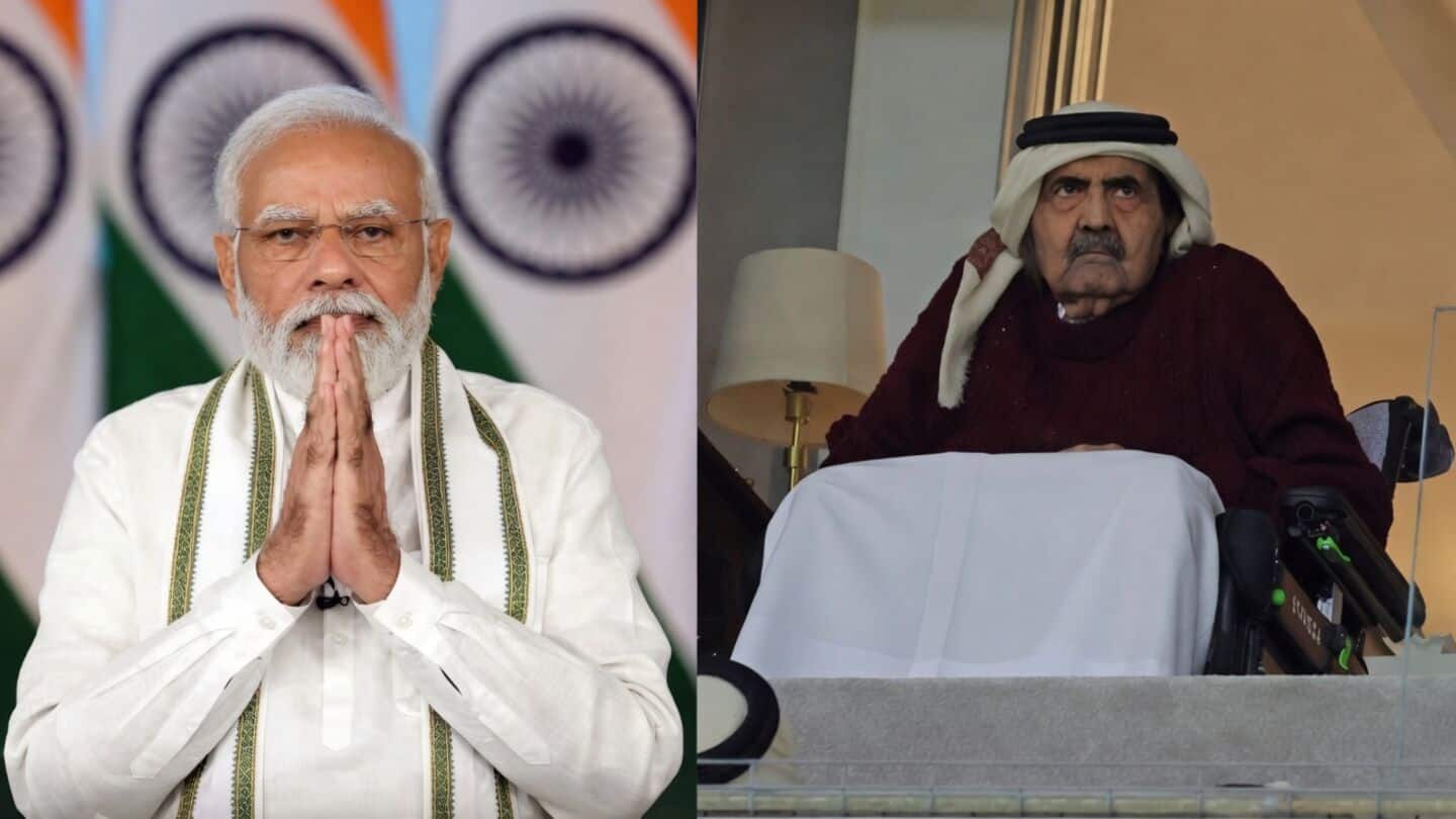Modi offers condolences for Sheikh Hamad bin Khalifa Al Thani