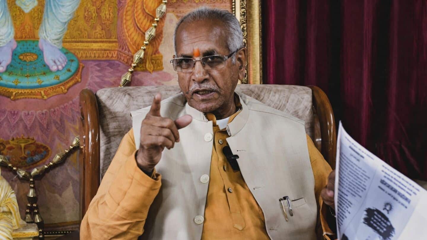 Champat Rai alleges Nripendra Misra controls Ayodhya temple construction
