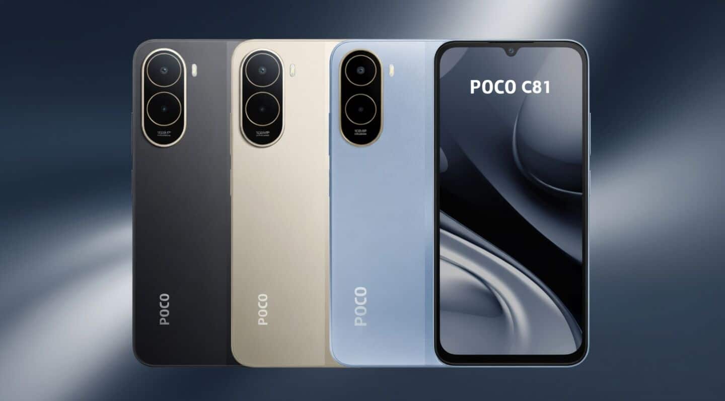 Poco launches C81 and C81x in India on Flipkart