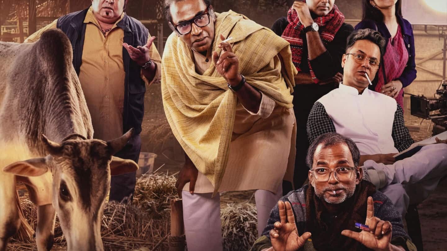 Poster drops for Bengali 'Phutaniganjer Mahesh' reimagining 'Mahesh' by Mukherjee