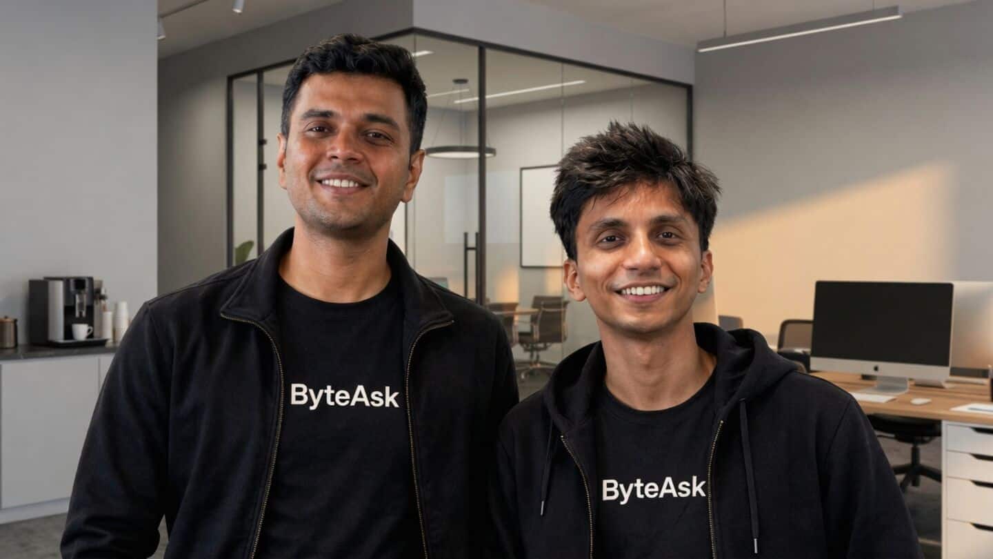 Anirudha Kulkarni and Pratyush Saini launch ByteAsk, raise $1 million
