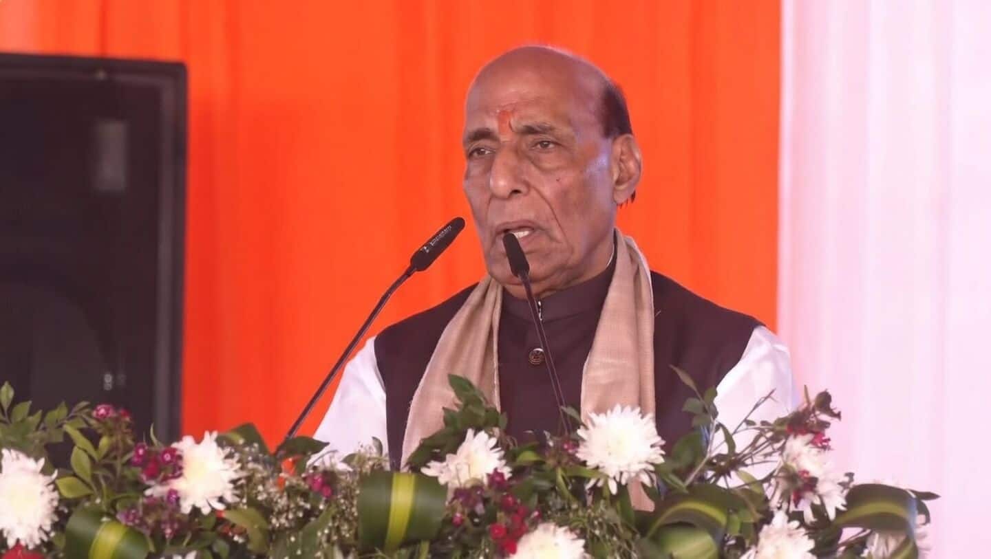 India's Rajnath Singh to meet April 8 on U.S.-Iran ceasefire