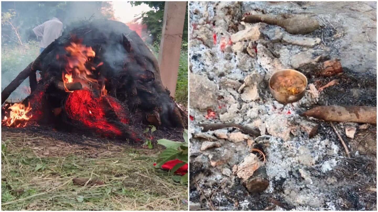 Three Shahjahanpur men arrested for cooking chicken on funeral pyre