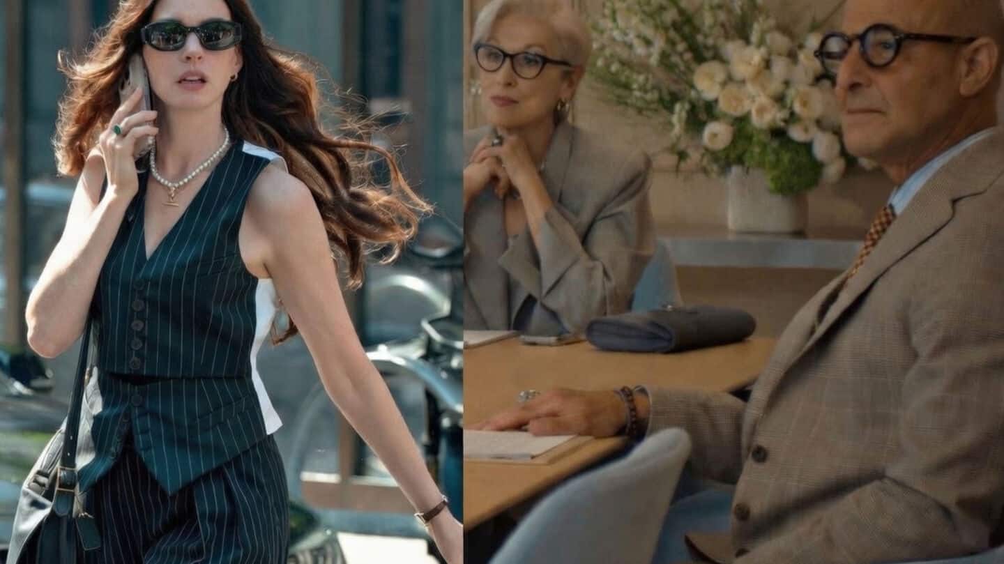 'Devil Wears Prada 2' trailer slip shows taxi filming Hathaway