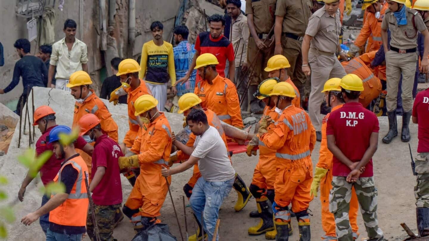 Kolkata's Taratala warehouse collapse kills 9 as Army NDRF search