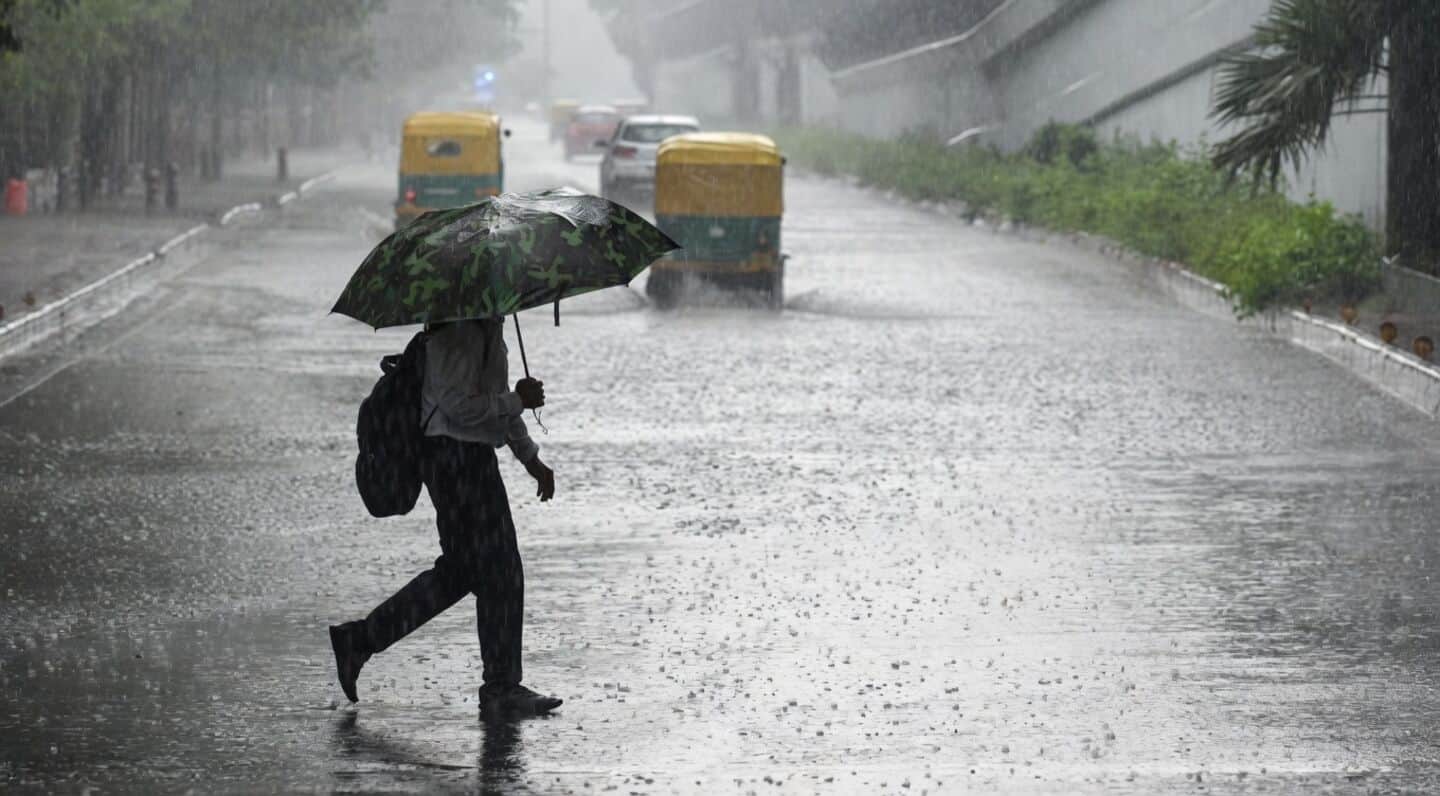 Thunderstorms bring heavy rain and sharp temperature drop across Delhi-NCR