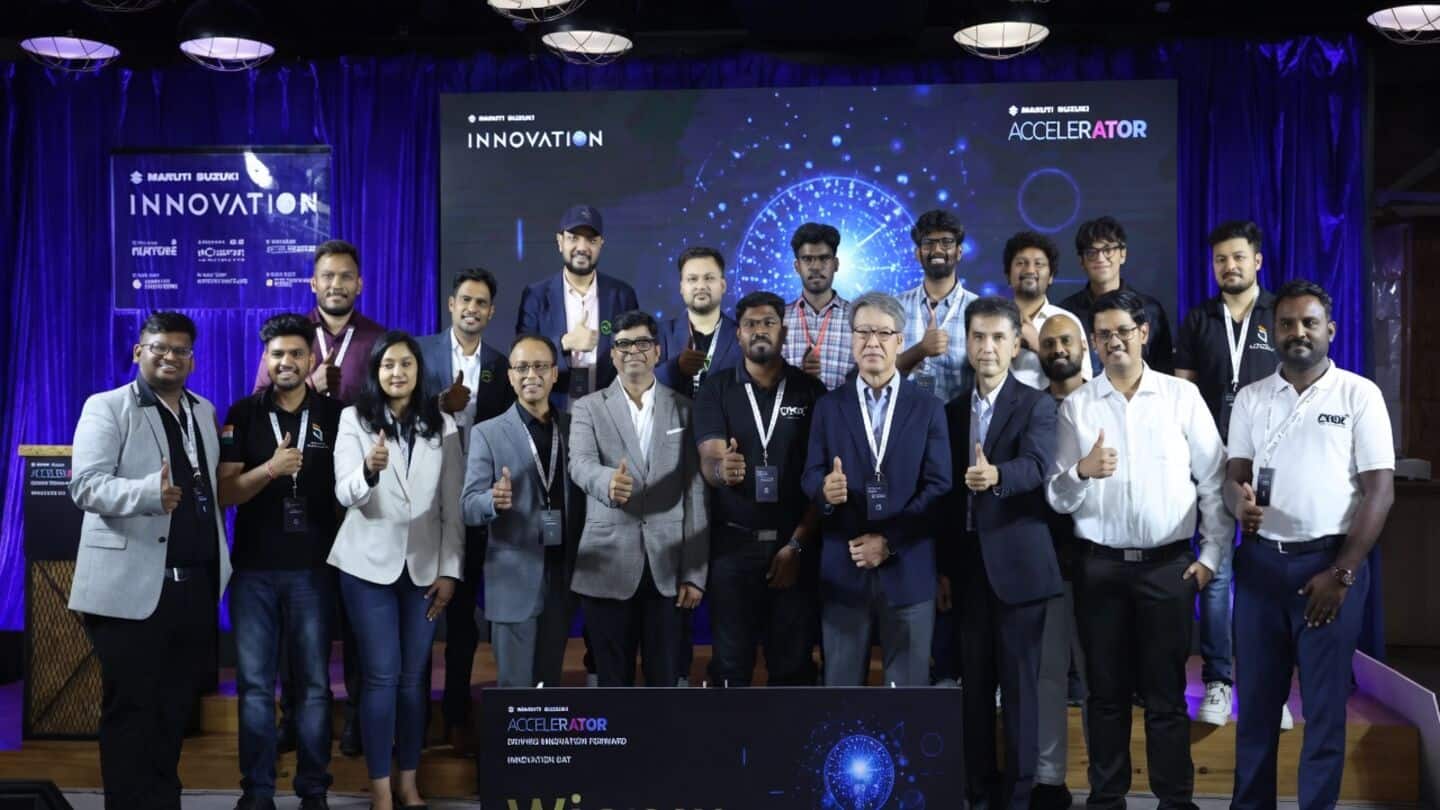 Maruti Suzuki partners with 5 startups making operations smarter, greener