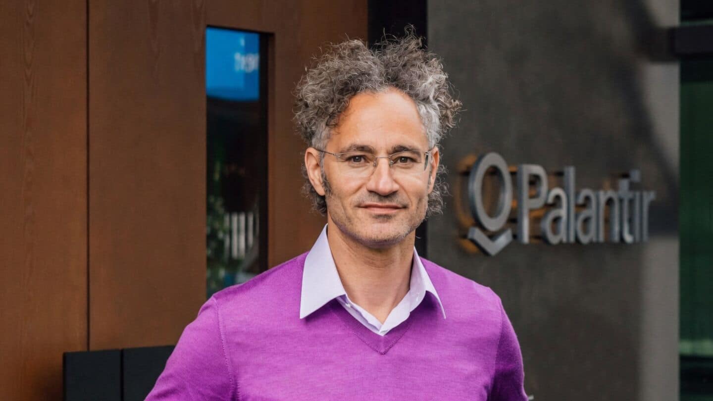 Palantir CEO Alex Karp criticizes 'tokenmaxxing' as porn addiction
