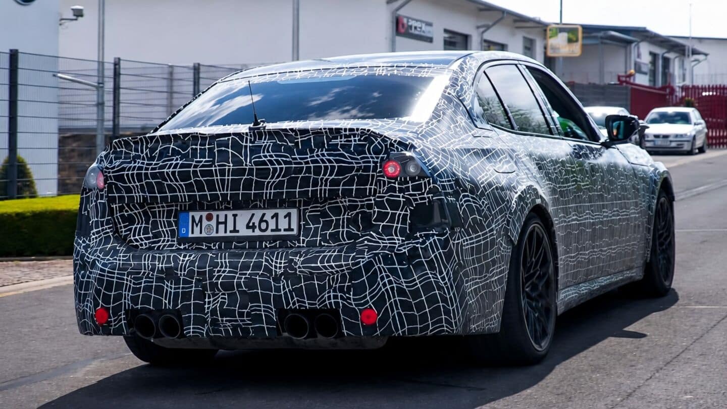 BMW next-gen M3 spotted at Nurburgring retaining inline-6 mild-hybrid possible