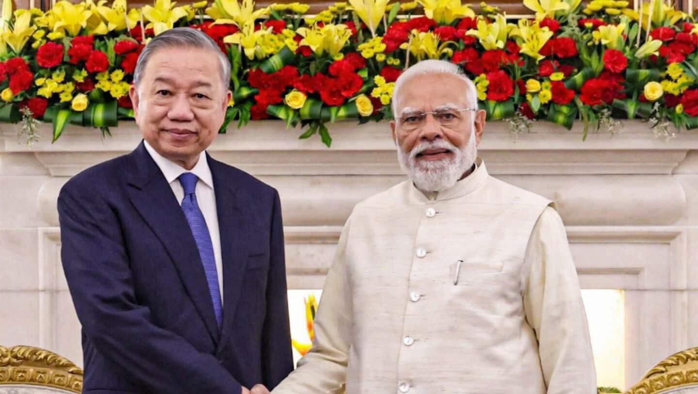 Vietnam President To Lam lands in India for 1st visit
