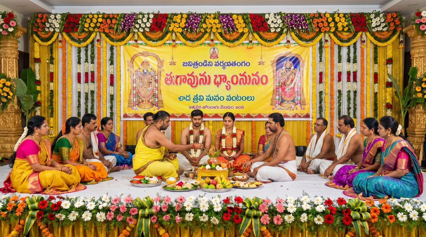 Tirupati stages Siva Parvathula Kalyanam to open 35th marriage meet