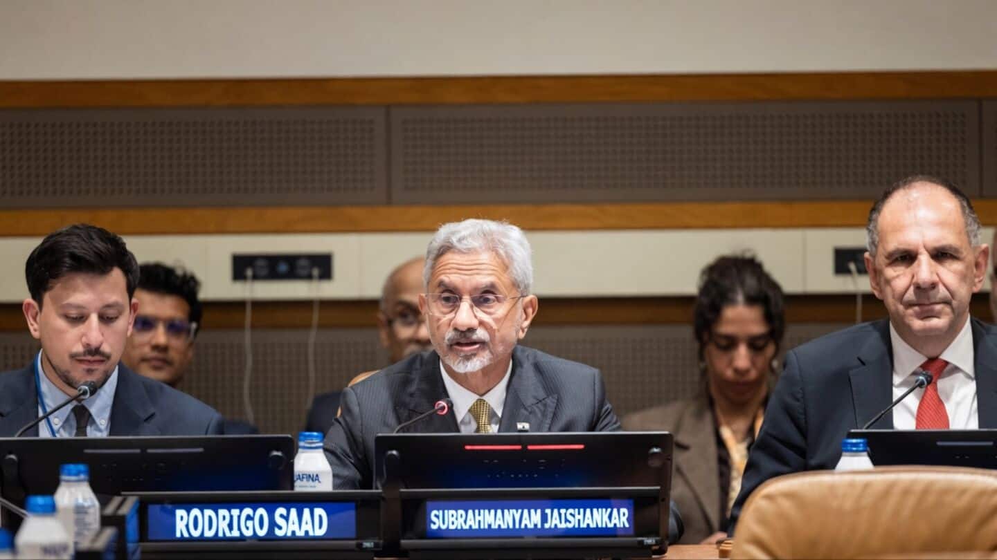 India's Jaishankar warns at United Nations AI complicates maritime accountability