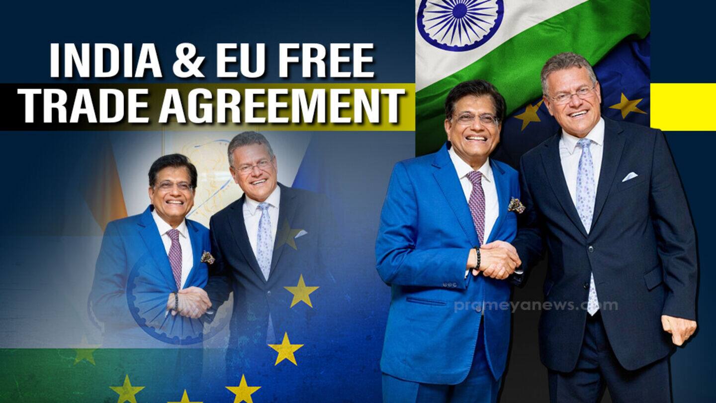 India is moving quickly on new free trade agreements