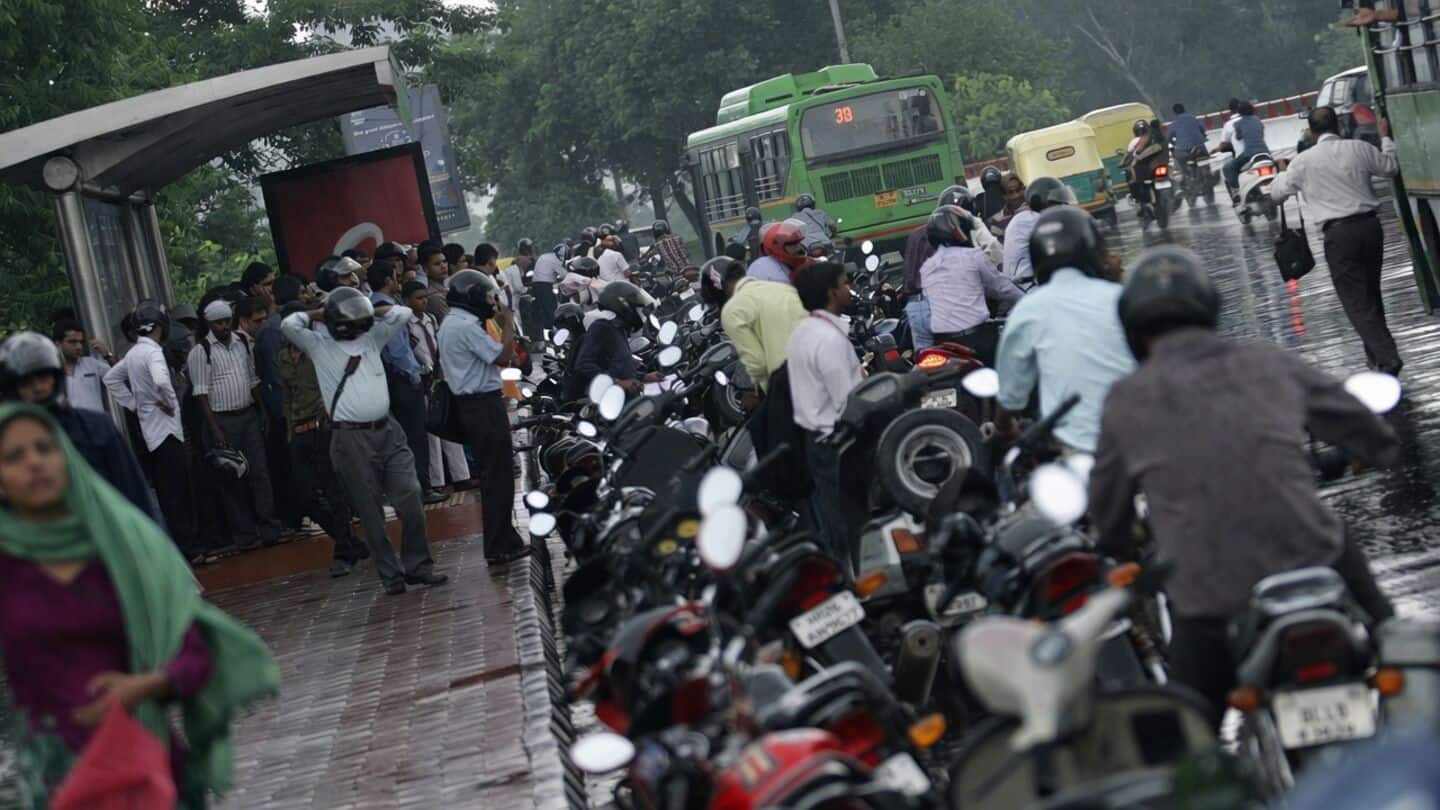 Squall line triggers surprise thunderstorms and rain overnight, cooling Delhi-NCR