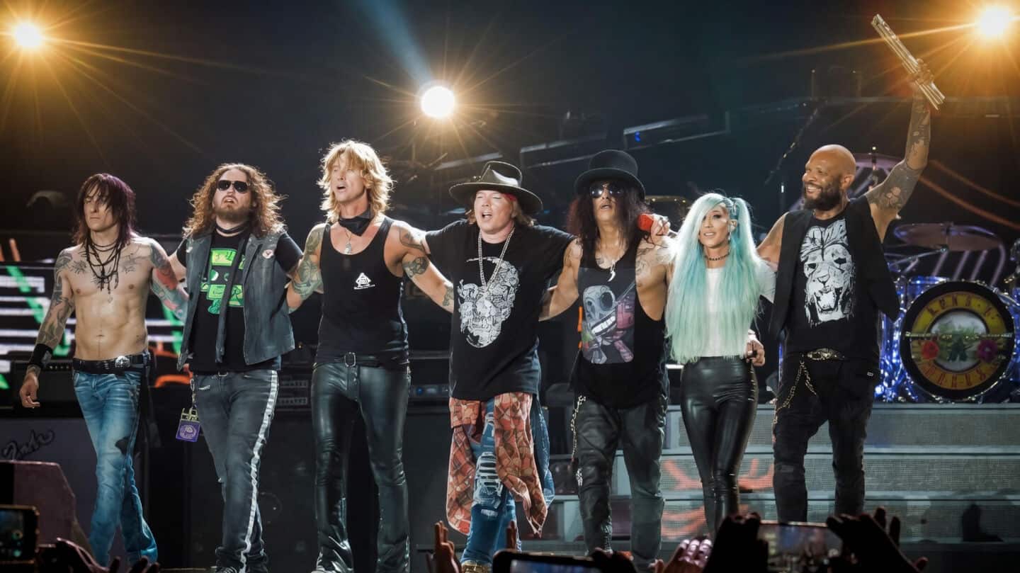 Guns N' Roses return to India with Bengaluru and Guwahati