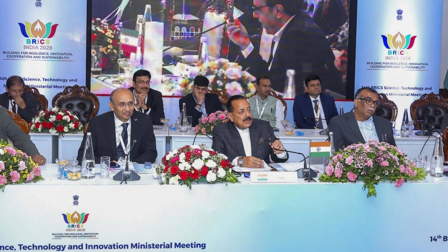 India leads BRICS science ministers in Chennai adopting 'Chennai Consensus'