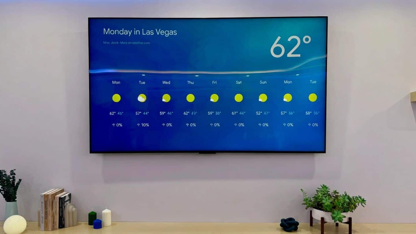 Google reveals Gemini update for Google TV at CES 2026