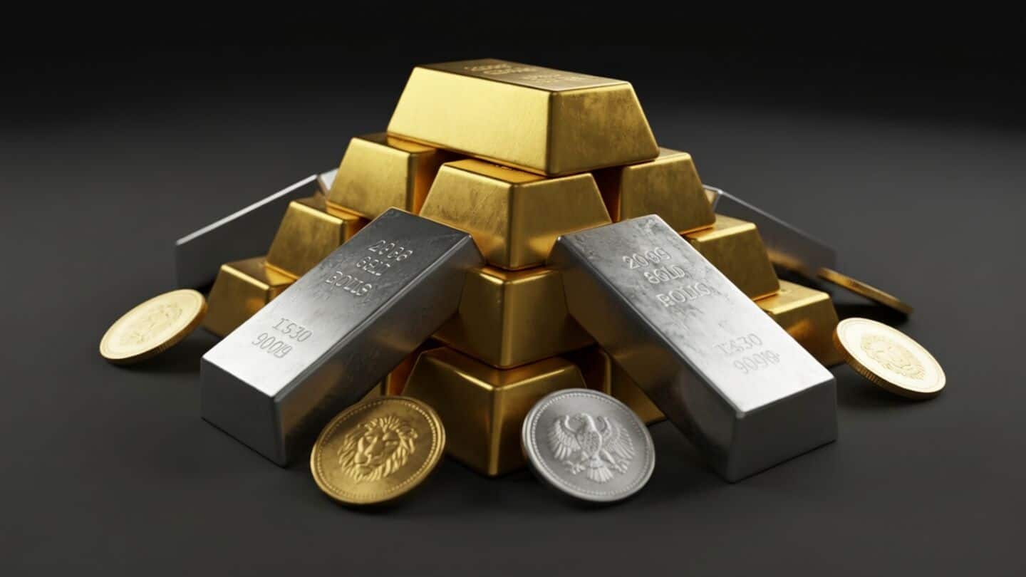 Gold $4,461.40 up while silver slips as US inflation nears