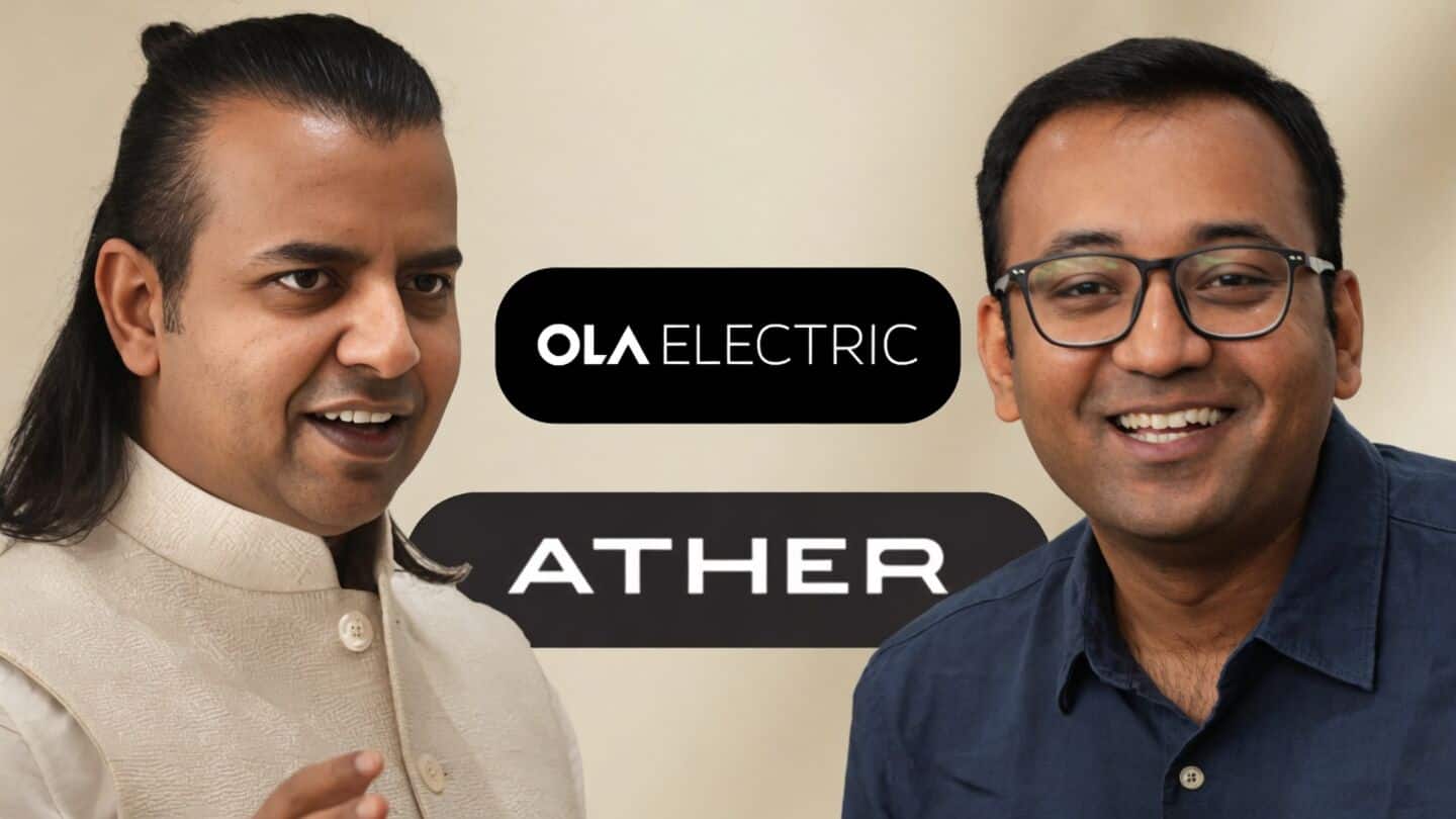 India's Ather Energy overtakes Ola Electric with 29,000 monthly sales
