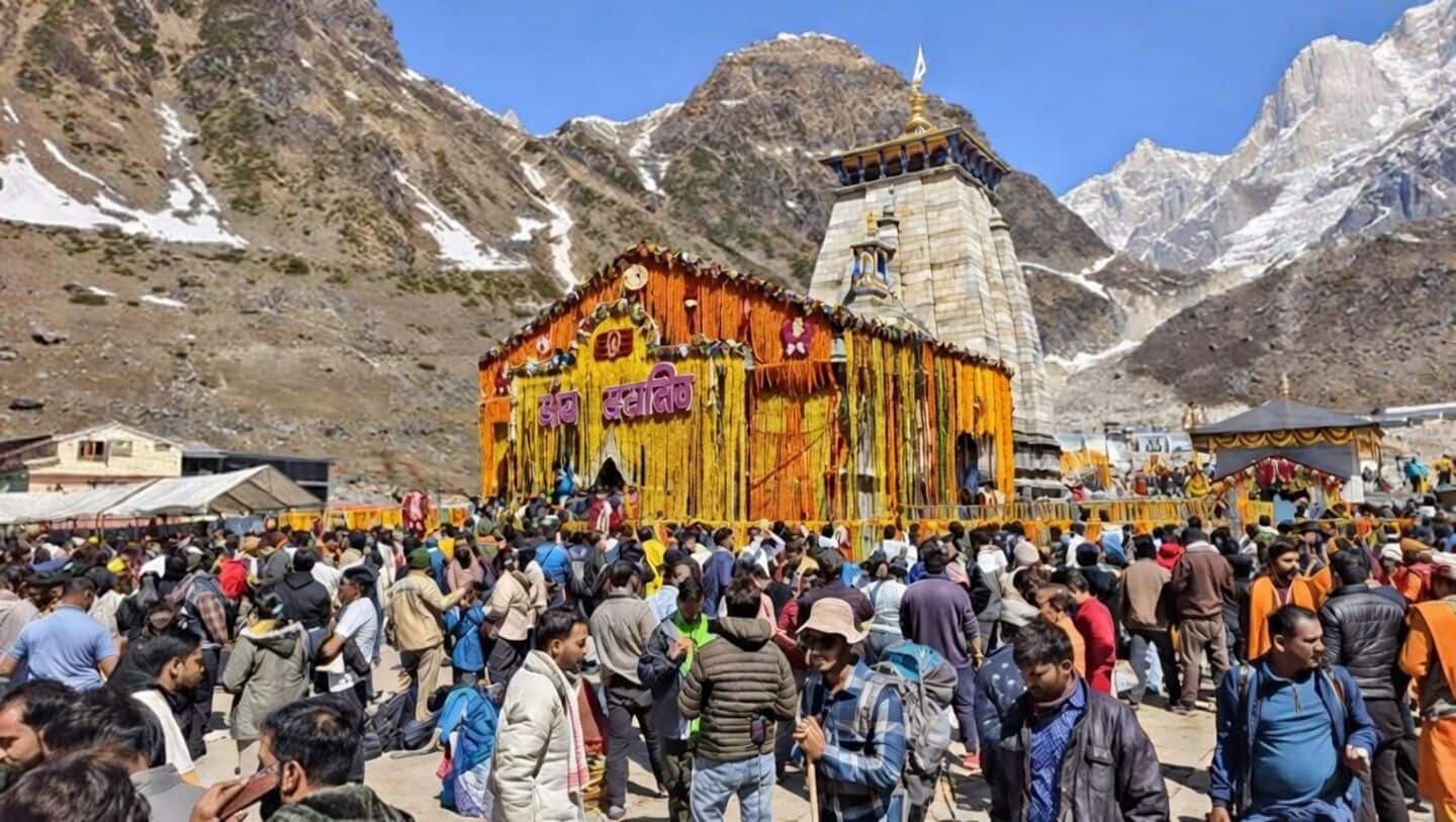 Kedarnath sees over 500,000 pilgrims, Rudraprayag health dept screens 52,000