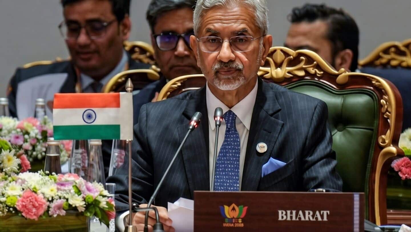 S. Jaishankar calls for 2-state Palestine solution at BRICS meeting