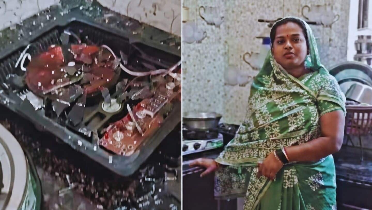 Madhya Pradesh woman escapes induction stove blast; safety concerns raised