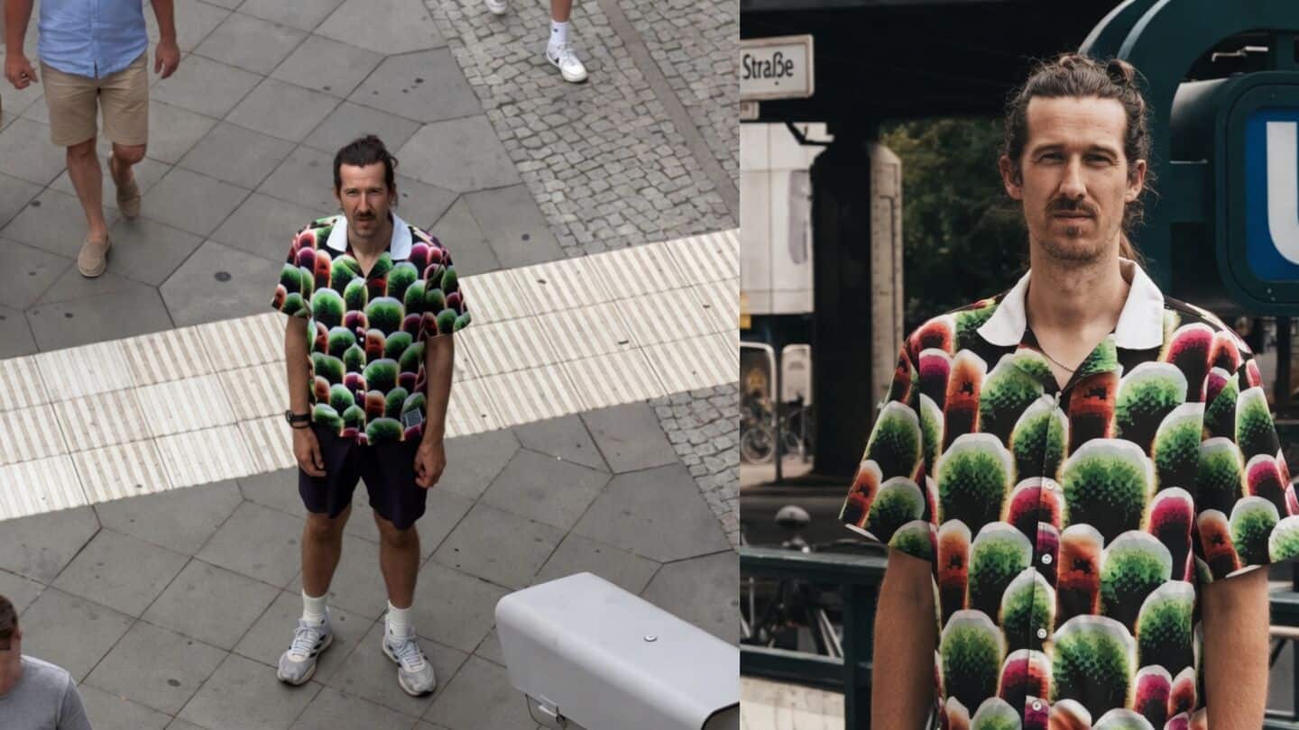Simon Weckert created a $77 shirt to confuse AI cameras