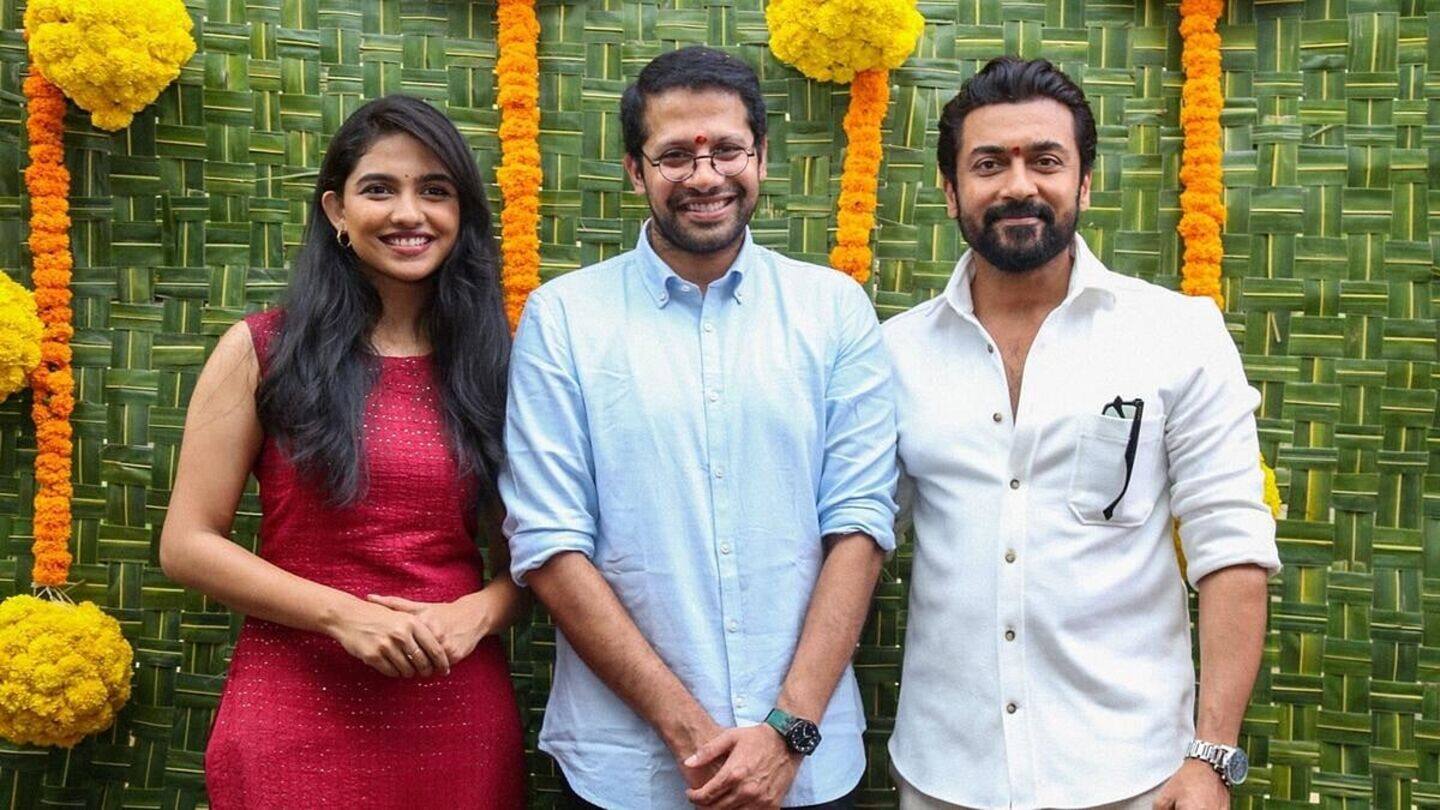 Suriya wraps up shooting for 'Suriya 46'