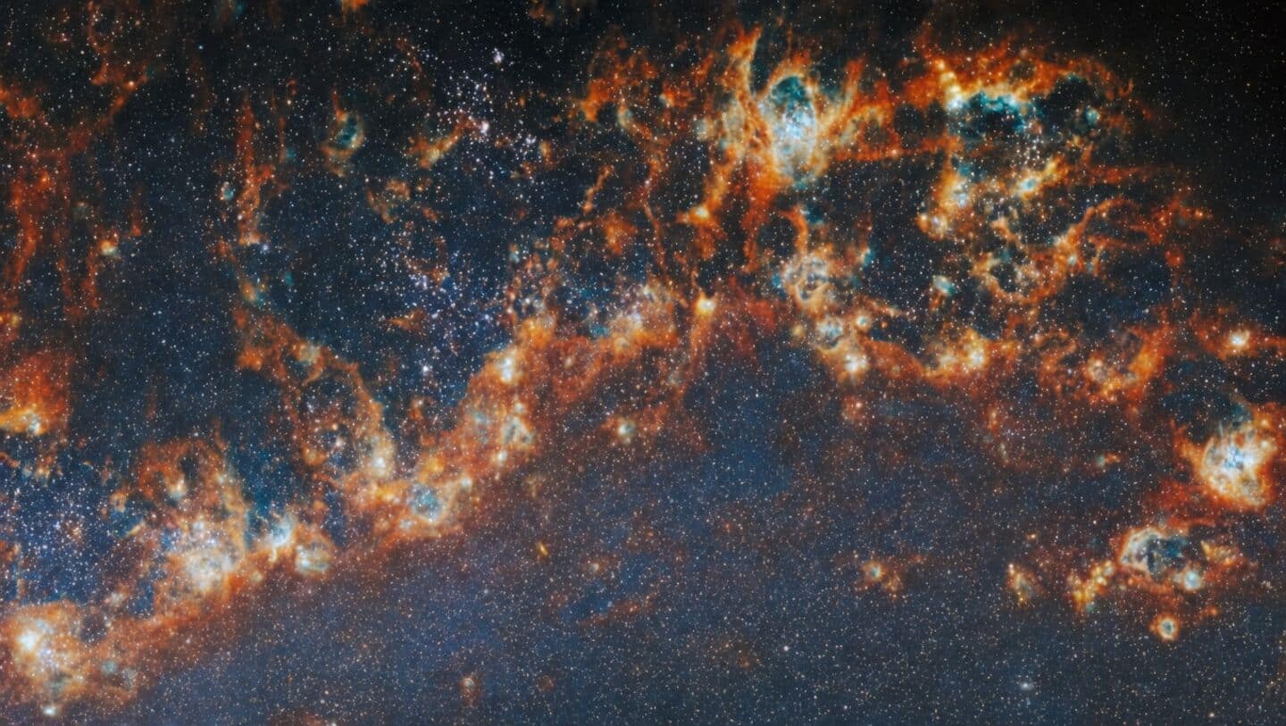Hubble and James Webb reveal star clusters shaping galaxies
