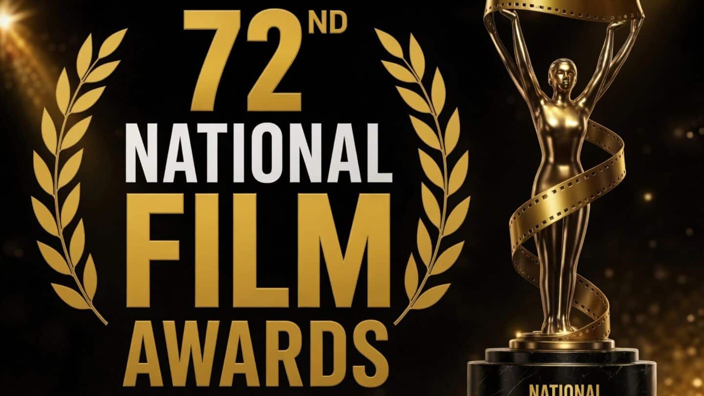 National Film Awards 72nd winners announced today at 5:30pm.
