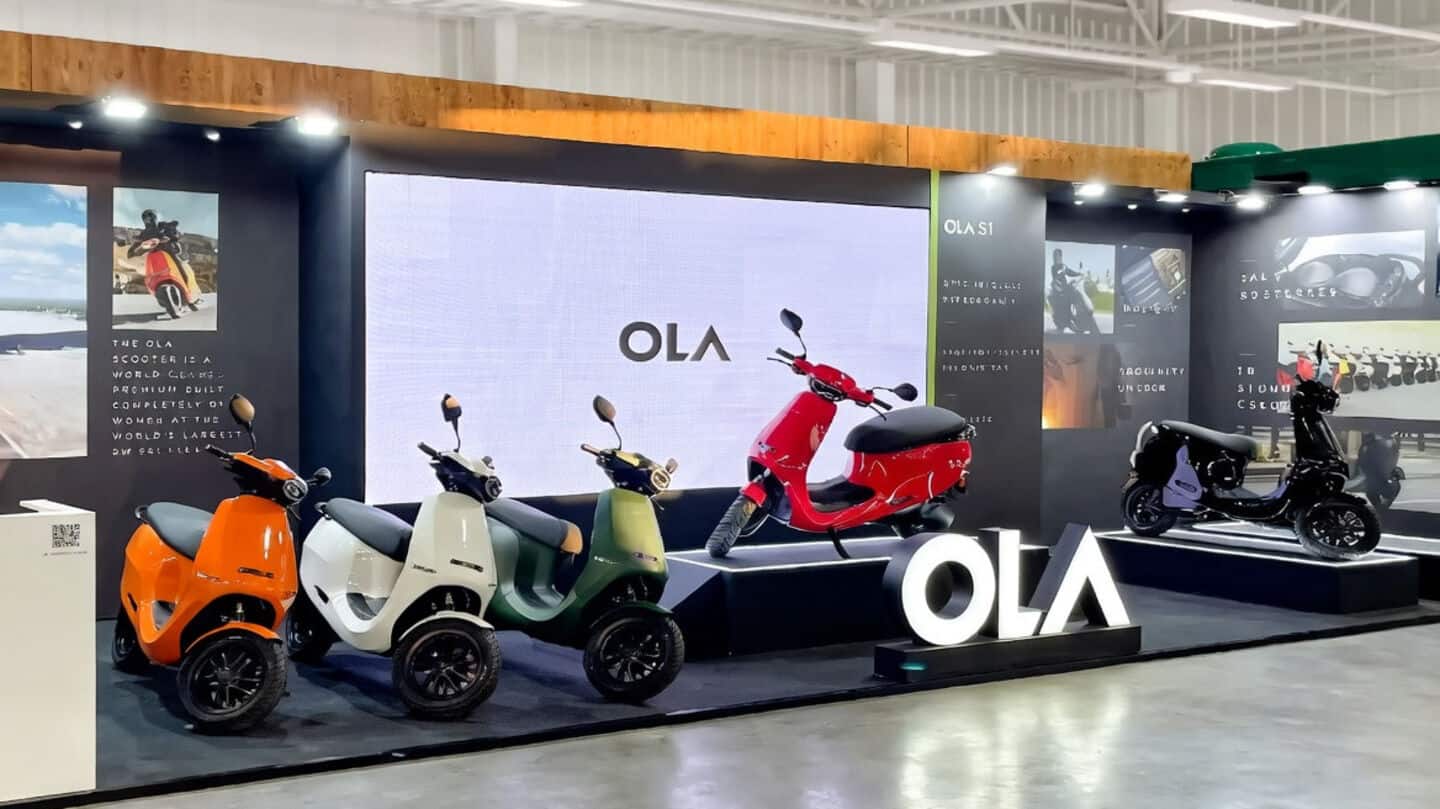Ola Electric stock surges 93% after loss falls to ₹500cr