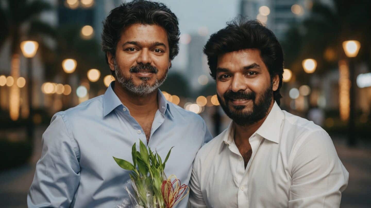Actor Jai meets CM Vijay after 'Jana Nayagan' release