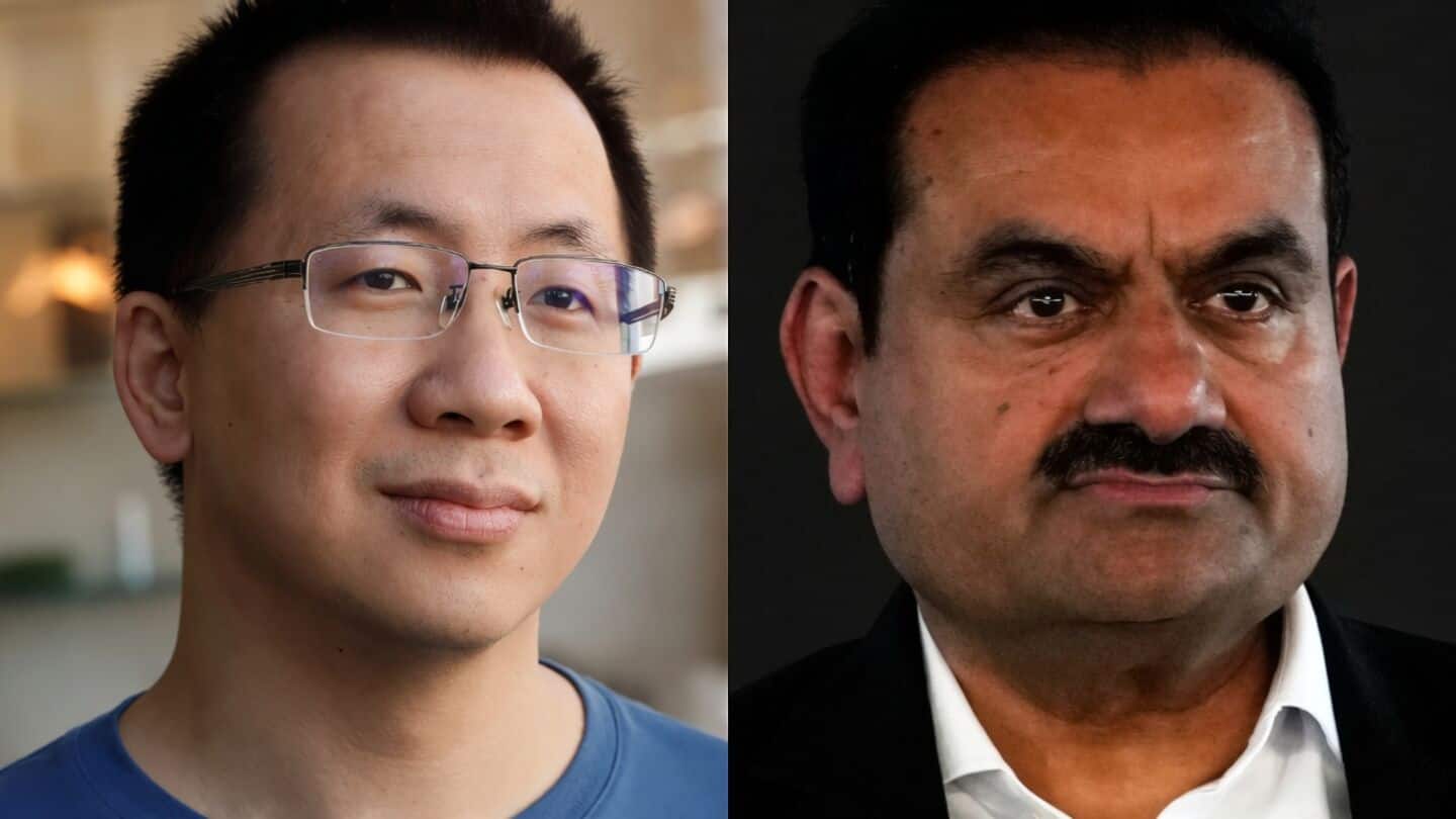 Zhang Yiming overtakes Gautam Adani with $105 billion fortune
