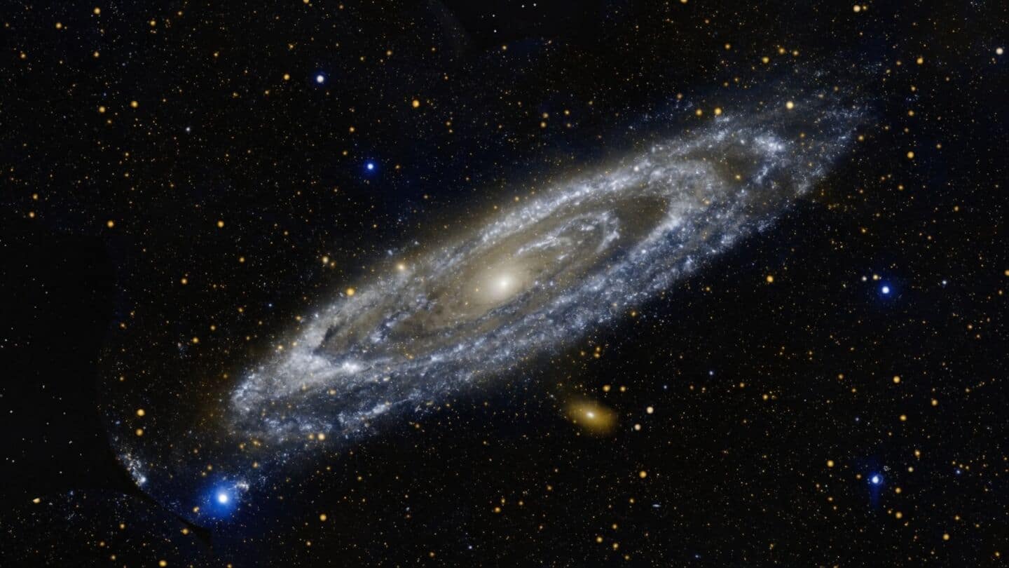 Hubble finds Andromeda star formation has dropped, M32 likely culprit