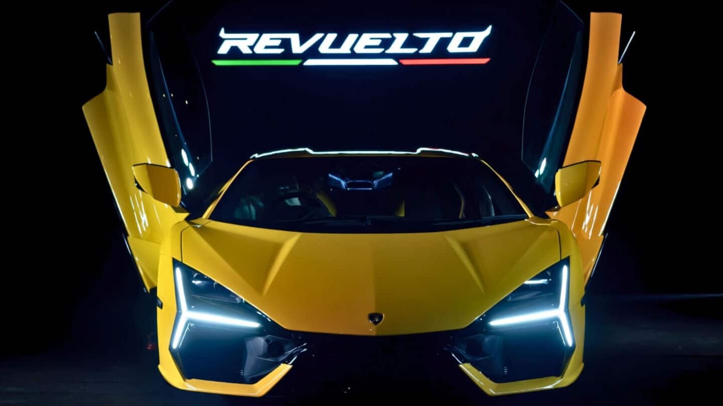 Lamborghini Revuelto supercar with custom carbon-fiber touches breaks cover
